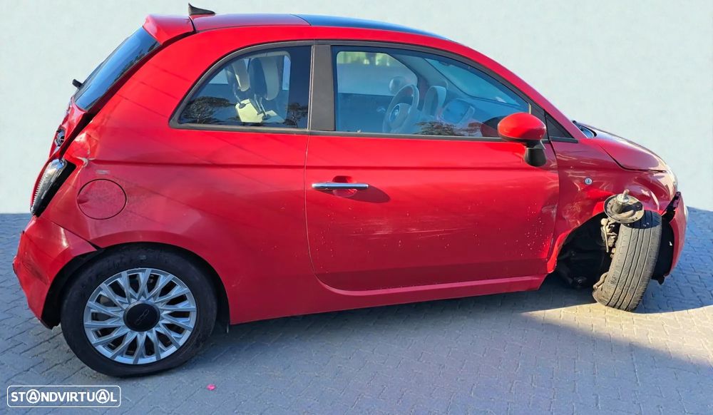 Fiat 500 Hatchback 1.0 Mild Hybrid – Gasolina/Elétrico – 2021 - VIATURA PARA PEÇAS! - 4