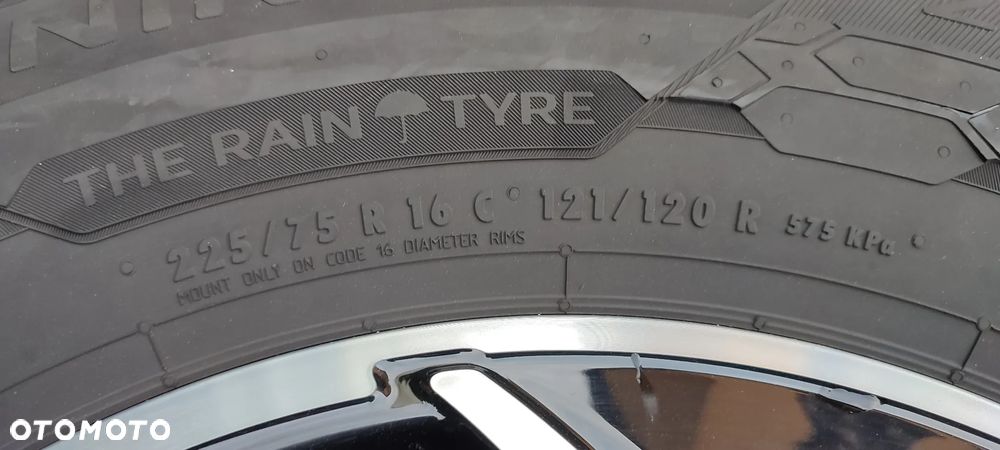 Koła Całoroczne Felgi Aluminiowe Oryg. Fiat Ducato Maxi Peugeot Boxer Citroen Jumper 16 cali 5x130 Ø78,1mm Et68 225/75/16 2022r Bdb !! Starogard Gdański - 21