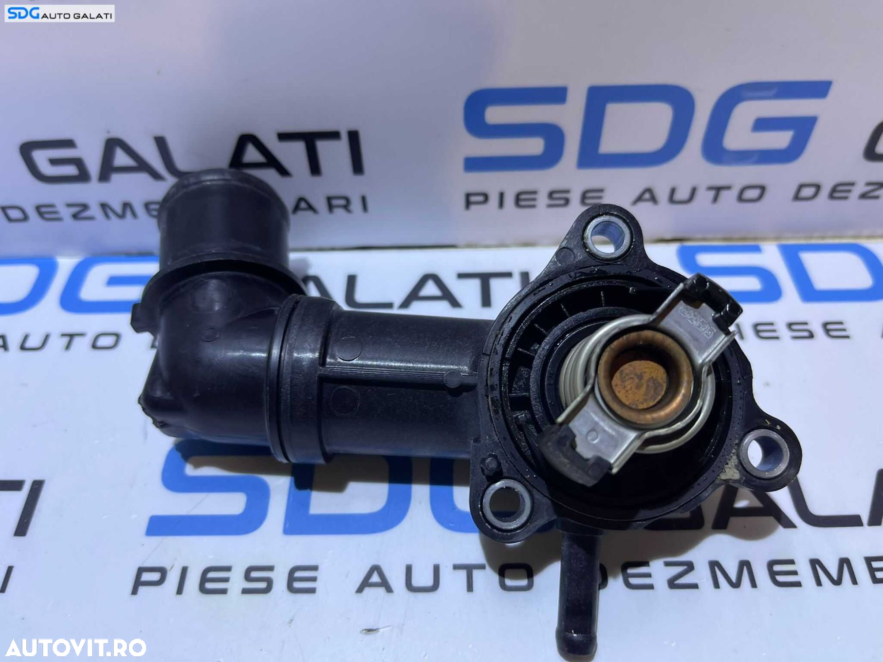 Corp Carcasa Suport Termostat Apa Racitor Gaze Opel Insignia A 2.0 CDTI 2008 - 2017 Cod 0705543B 0705543 - 4