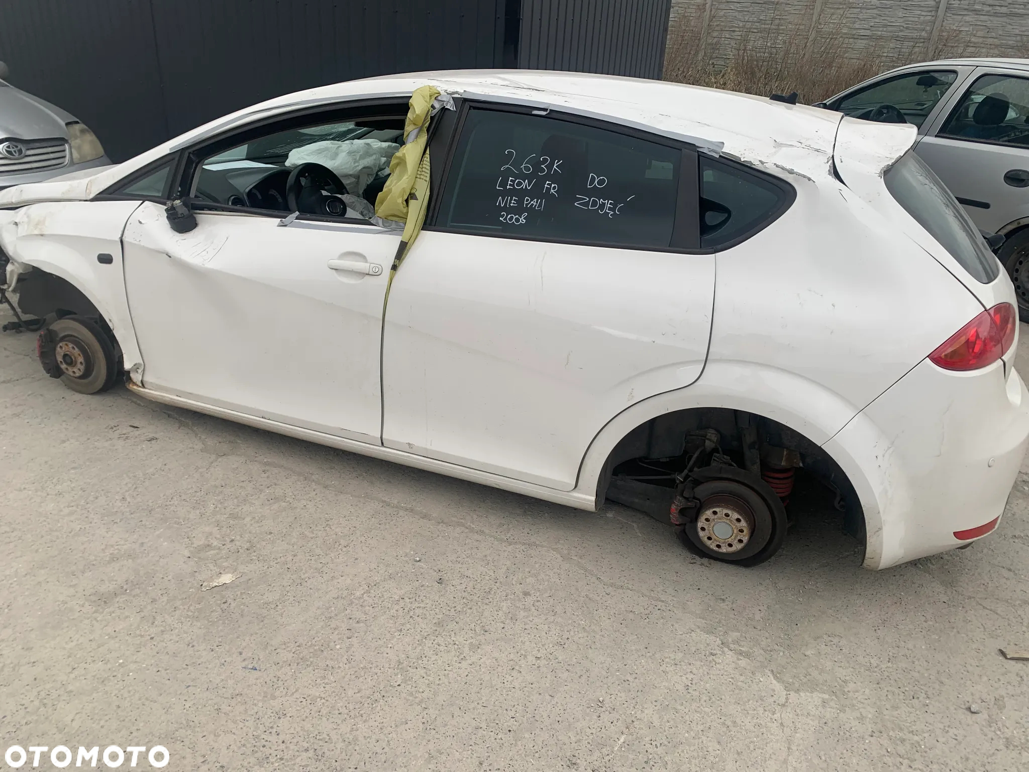 SEAT LEON FR 2008 BMN *SAMOCHÓD NA CZĘŚCI* 382 LAMPA LUSTERKO DRZWI MASKA KLAPA BELKA ZDERZAK BŁOTNIK PRAWA LEWA PRZÓD TYŁ - 4