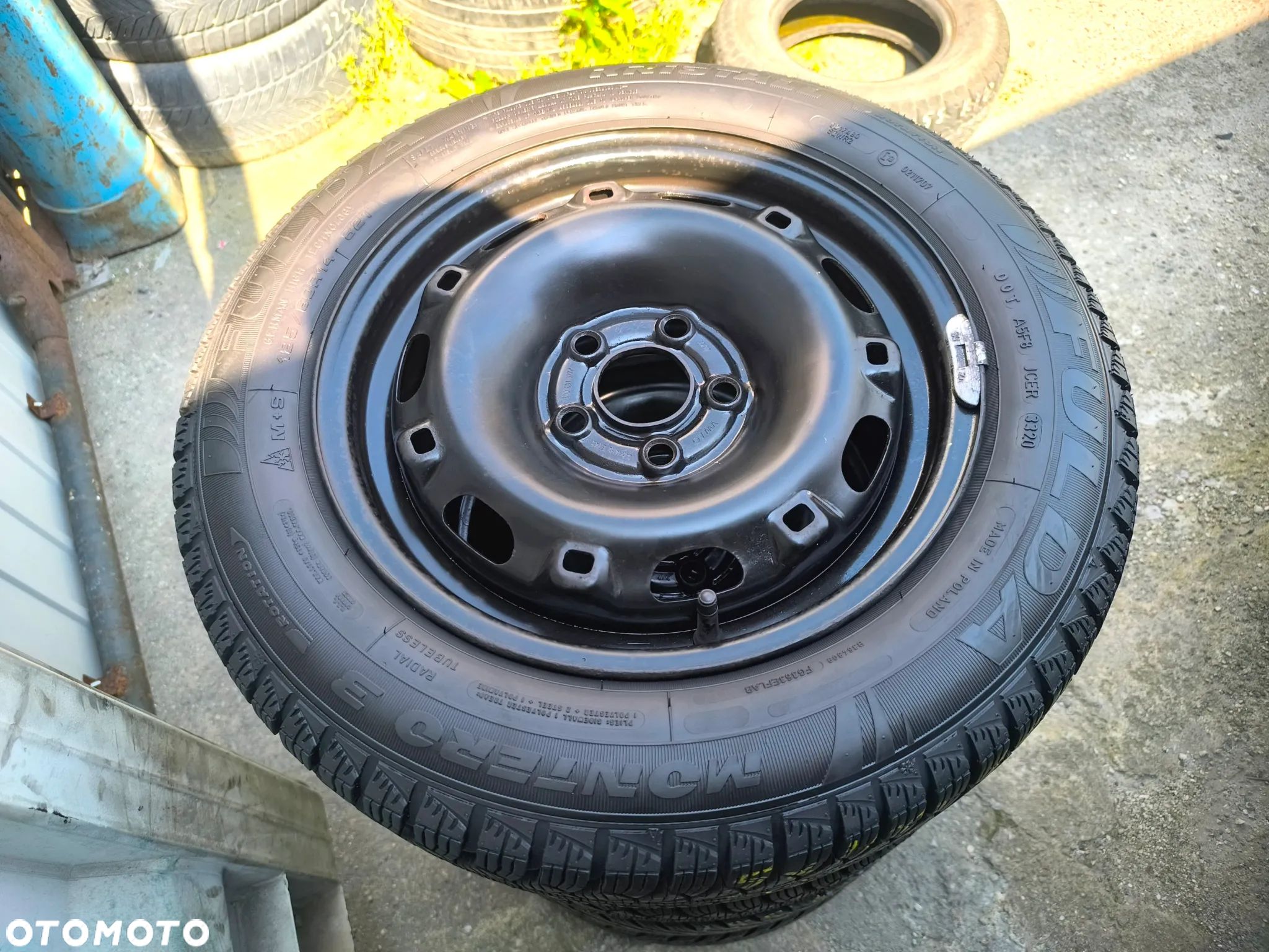 5x100 Felgi Stalowe Stal 14 Koła Zimowe Zima SKODA FABIA PRAKTIK ROOMSTER RAPID SEAT IBIZA CORDOBA TOLEDO IV 4 VW FOX POLO Legnica ALU-RAD 185/60 7mm - 1