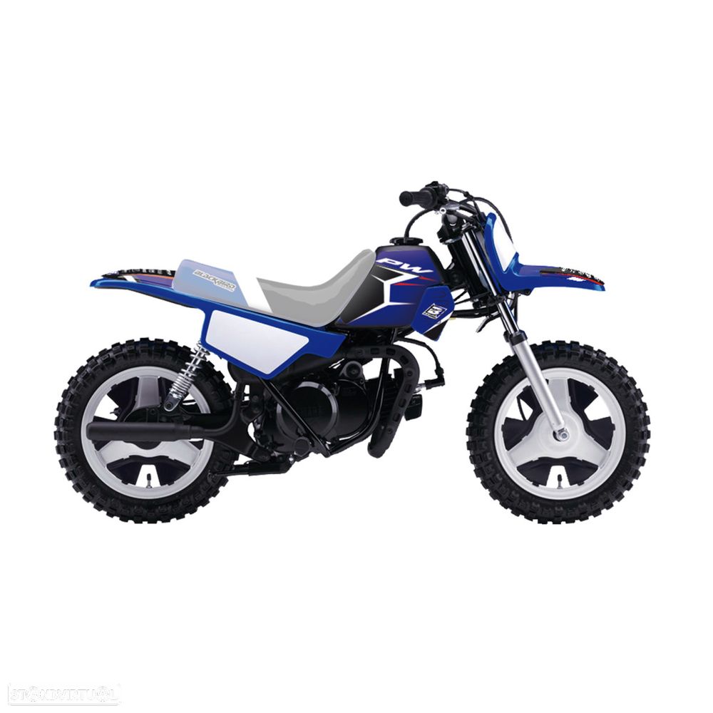 kit autocolantes blackbird dream 4 yamaha pw 50 - 1