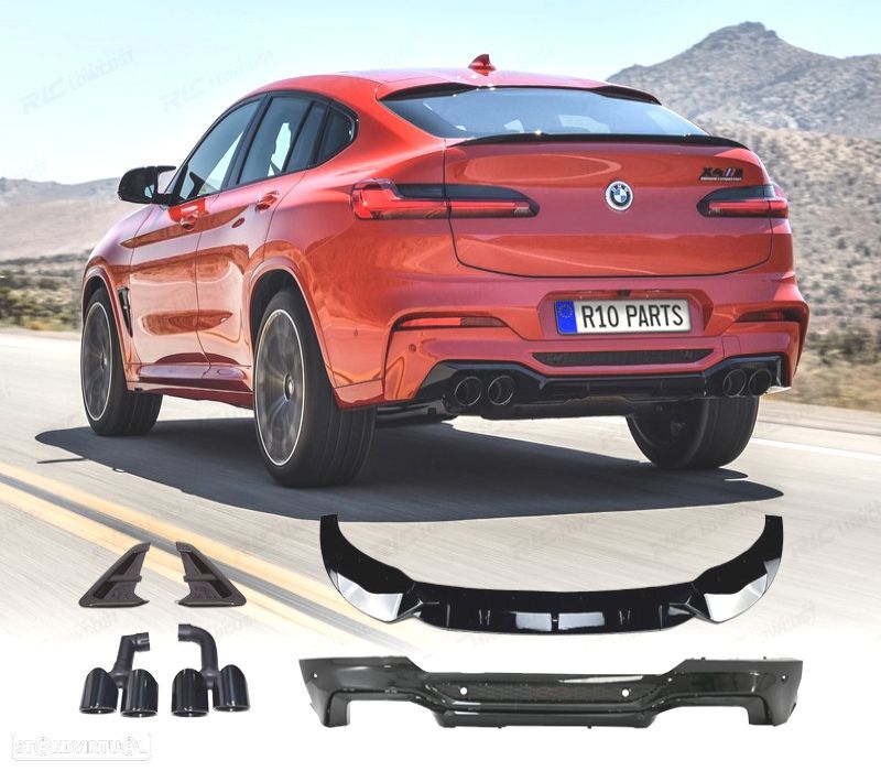 KIT CARROÇARIA BMW X4 G02 18-20 LOOK M - 1