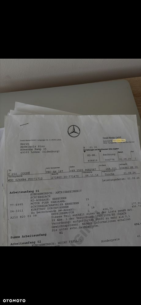Mercedes-Benz Klasa C 250 CGI BlueEff Sport - 21