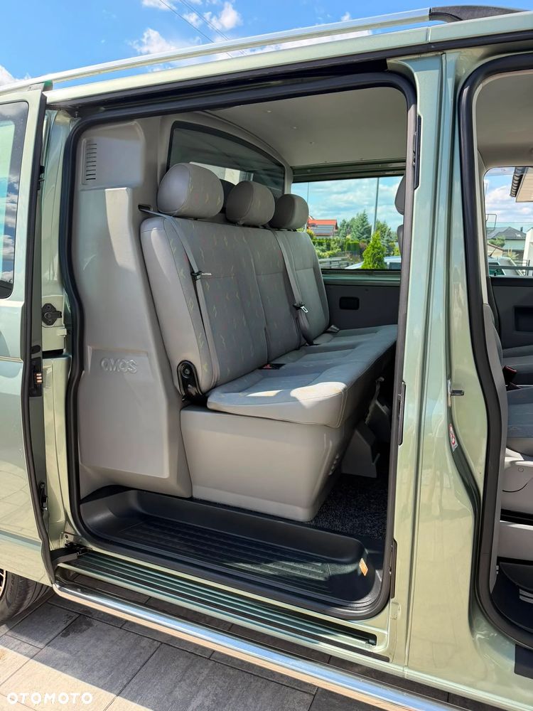 Volkswagen TRANSPORTER T5 1.9TDI Klima Elektryka Duża Navi Rury Brygadówka Dubel Kabina Klapa Hak - 17