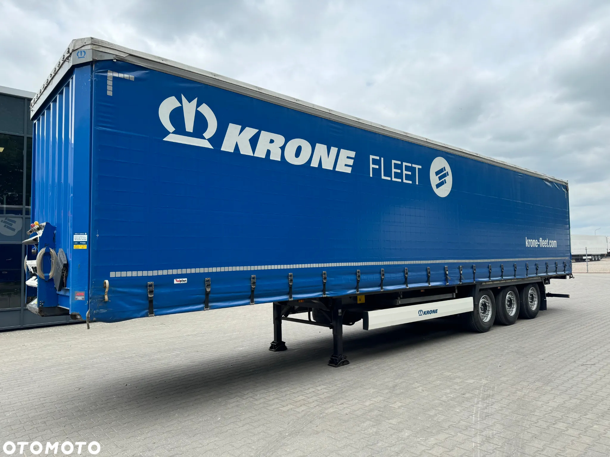 Krone SD Firanka Certyfikat XL, Dach podnoszony - 8