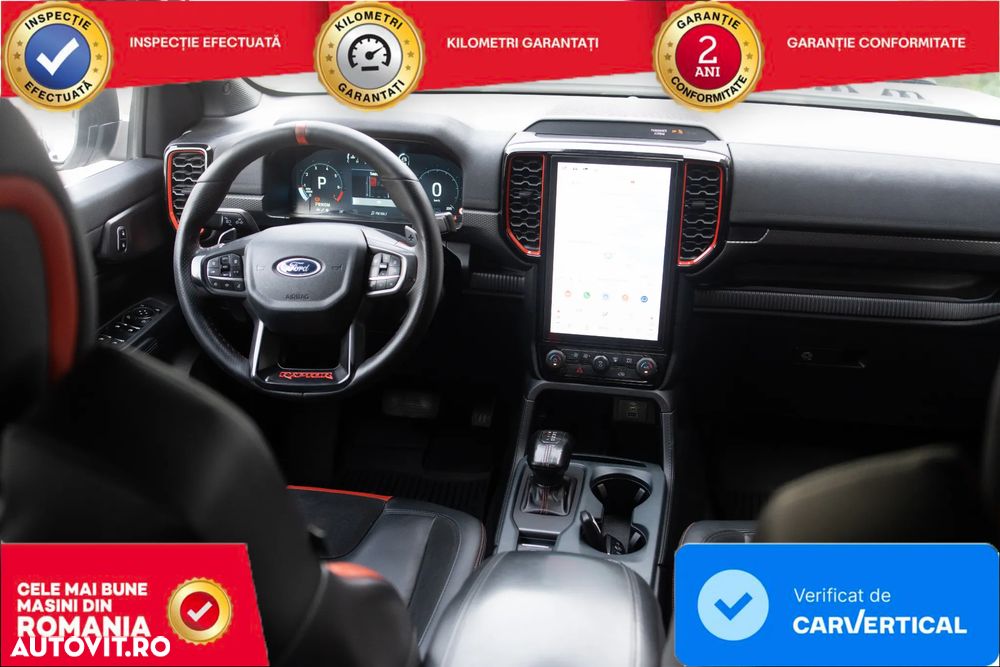 Ford Ranger 3.0 EcoBoost 288 CP 4x4 Cabina Dubla Raptor Aut. - 26