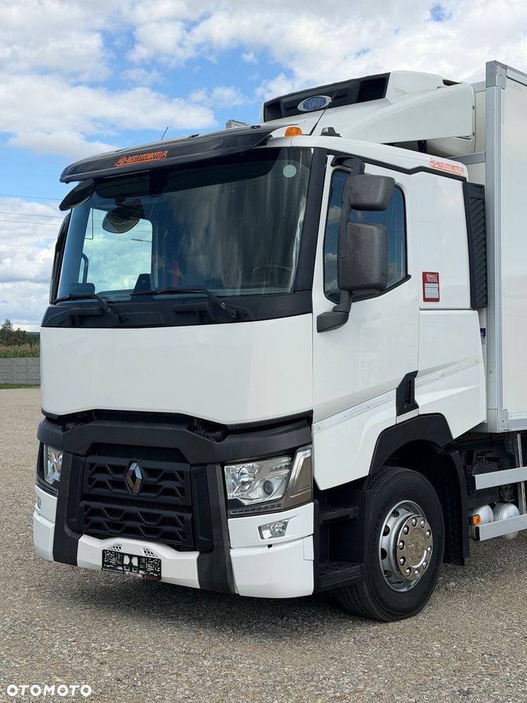 Renault T380 / CHŁODNIA / DRZWI-WINDA / 18 EUROPALET / AUTOMAT / SYPIALKA / CARRIER / 410 TYŚ KM / SPROWADZONA - 8