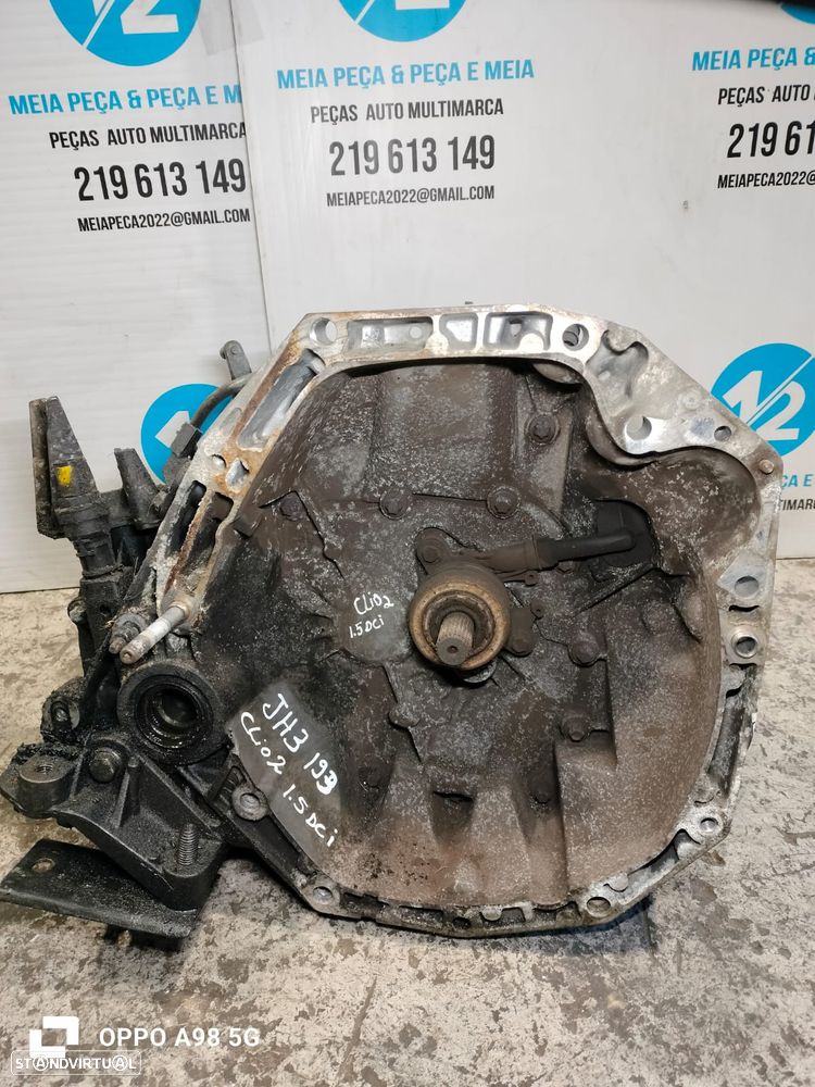 Caixa de velocidades 1.5 Dci Renault Clio 2003 JH3193 - 2