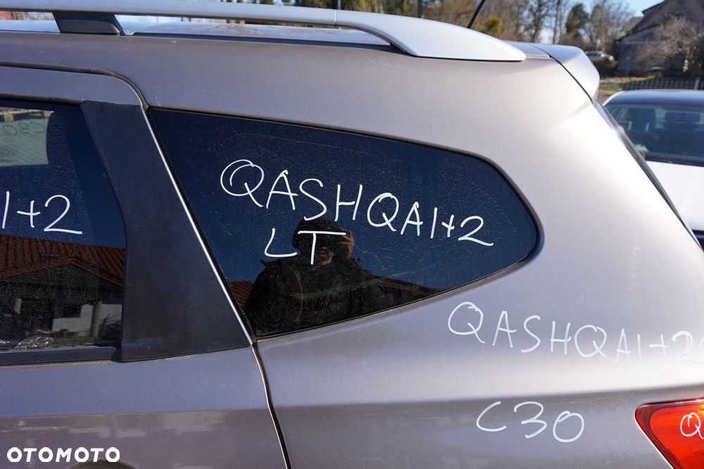 SZYBA KAROSERYJNA TYLNA LEWA BOCZNA QASHQAI+2 I J10 83313EY10A NISSAN 2008-2013 - 1