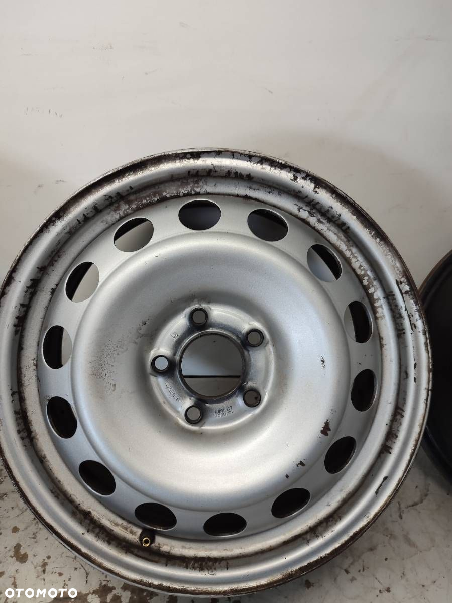 FELGA STALOWA KOMPLET 16 5X108 6,5J CENTR 65,1 ET47 - 350.00 PLN - TOYOTA PROACE CITY Nadwozie - 6
