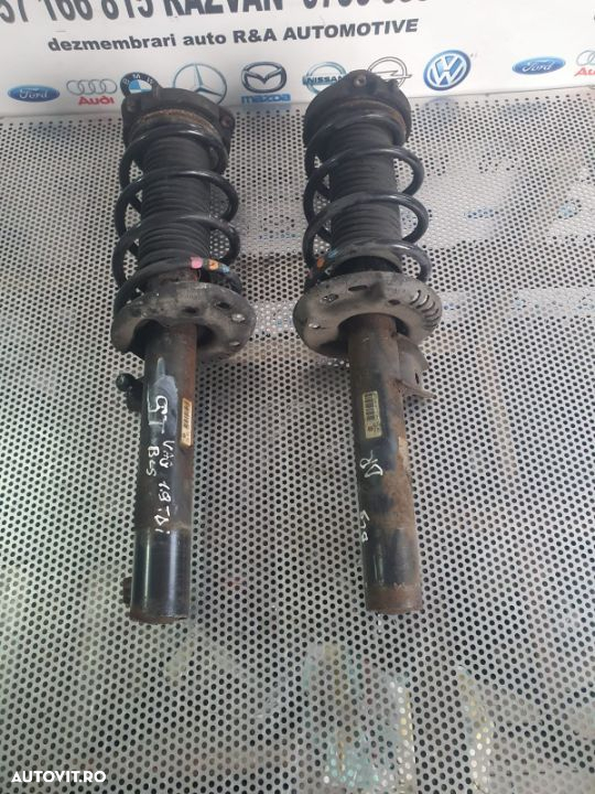 Ansamblu Telescop Arc Flansa Stanga Dreapta Fata VW Golf 5/Variant Jetta - 2