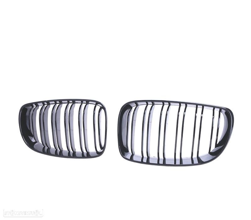 GRELHAS BMW E87 E82 E88 07-11 LOOK M PRETO BRILHANTE - 2