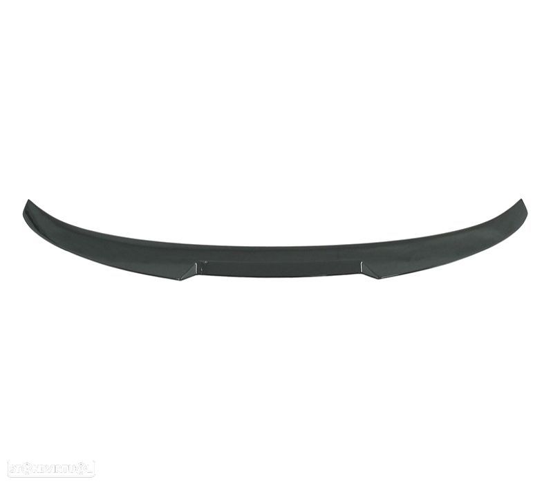 AILERON SPOILER TRASEIRO BMW F10 10-17 LOOK M4 PRETO BRILHANTE - 2