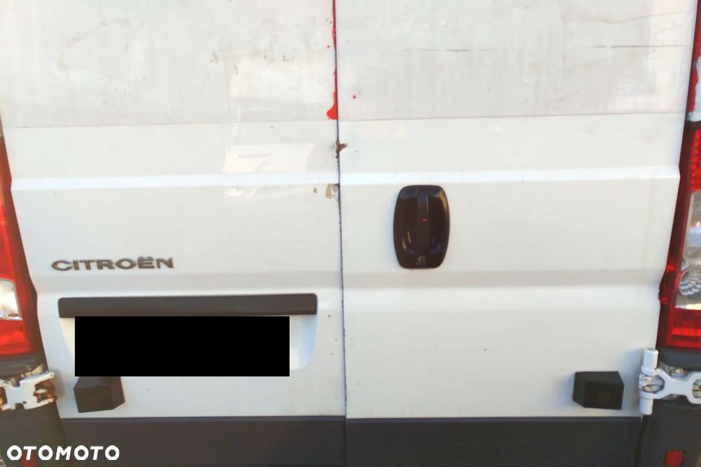 Ducato III i lift Boxer Jumper II 06-22r movano -25 H2  drzwi tył tylne BIAŁE lewe i prawe komplet z foto skrzydełka całe dość ładne - 3
