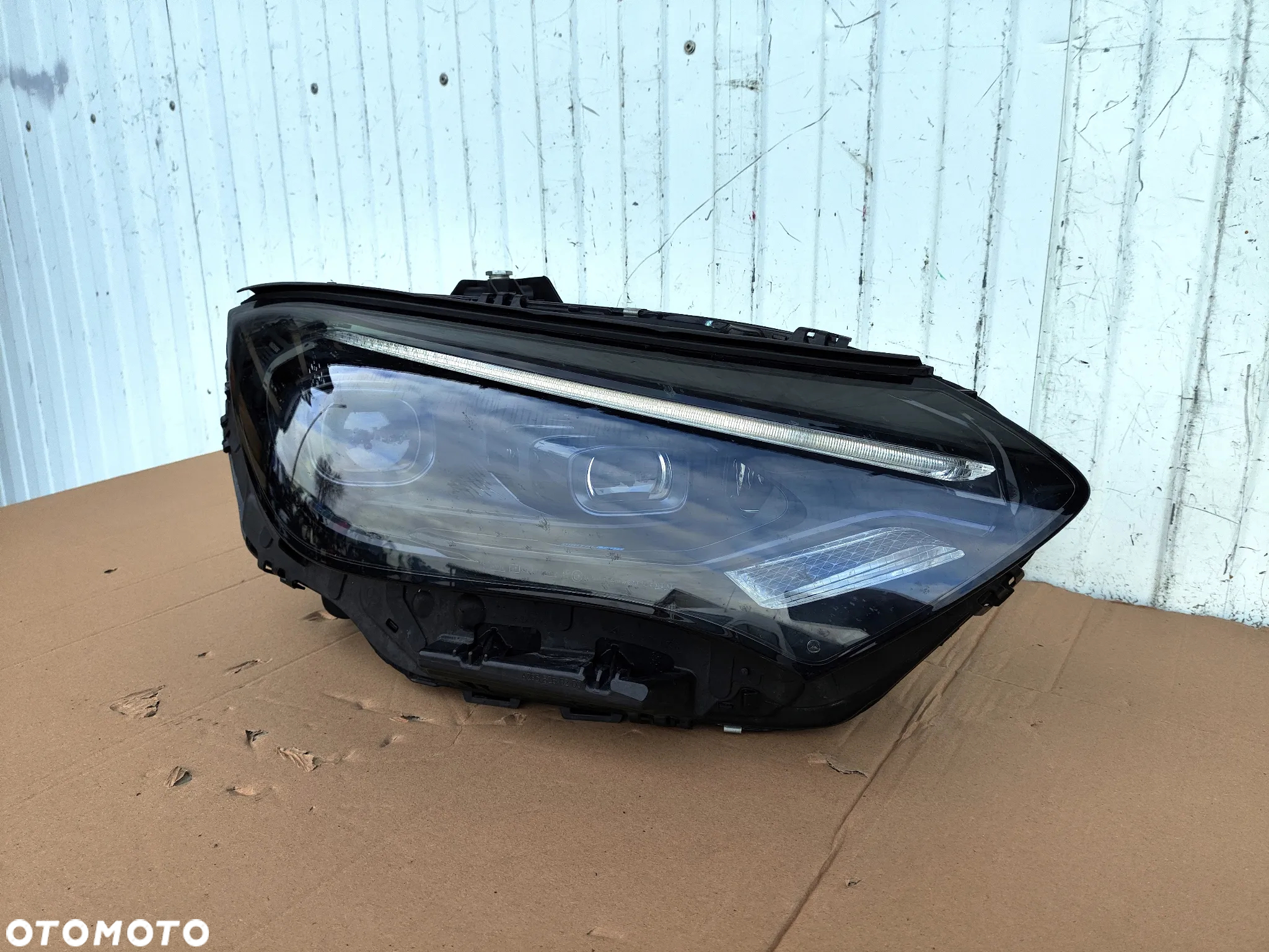 MERCEDES EQE W295 A295 DIGITAL LIGHT FULL LED LAMPA PRAWA PRZÓD - 9