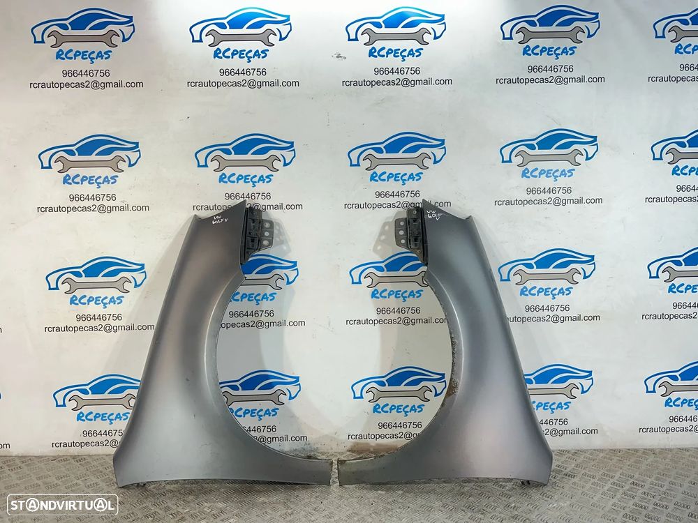 .Guarda Lamas Esquerdo Direito Original VW Volkswagen Golf 5 2004 a 2009 - 4