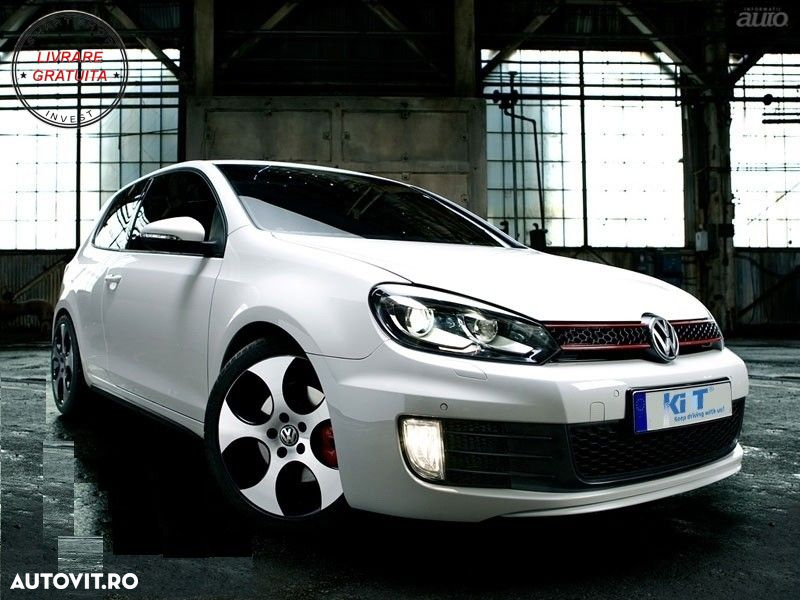 Bara Fata VW Golf VI 6 Hatchback Coupe (2008-2013) GTI Look- livrare gratuita - 9