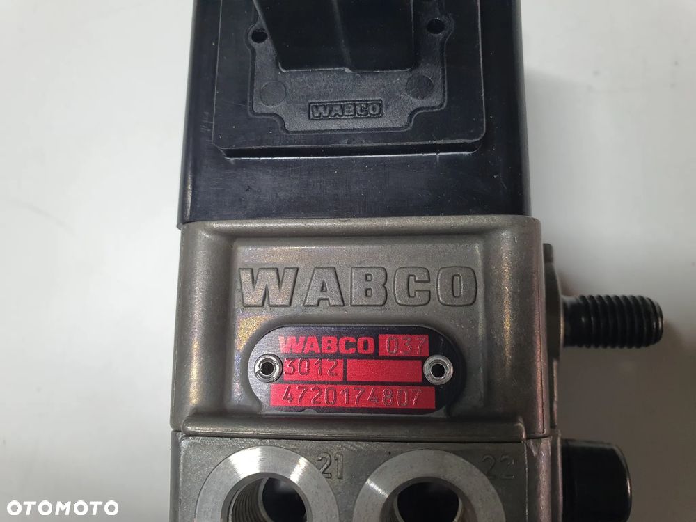 Zawór magnetyczny Wabco 4720174807 - 2