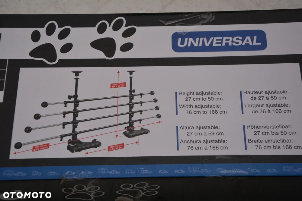 Kratka dla psa do bagażnika odgradzająca uniwersalna - 2