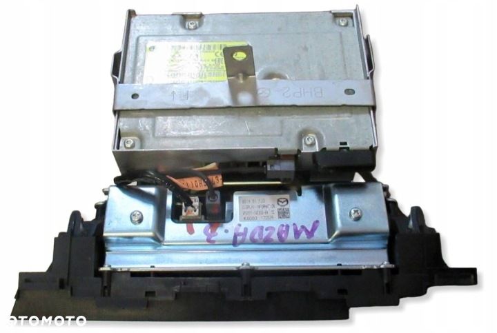 MAZDA 3 III MONITOR WYŚWIETLACZ EKRAN MODUŁ RADIO NAWIGACJA B61A611J0 - 2