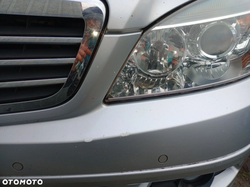Zderzak przód/tył PDC kompletny W204 C775 C klasa Mercedes, Maska, błotnik, lampy, pas - 8