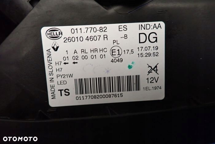 RENAULT KADJAR LIFT 18- reflektor prawy lampa prawa - 11