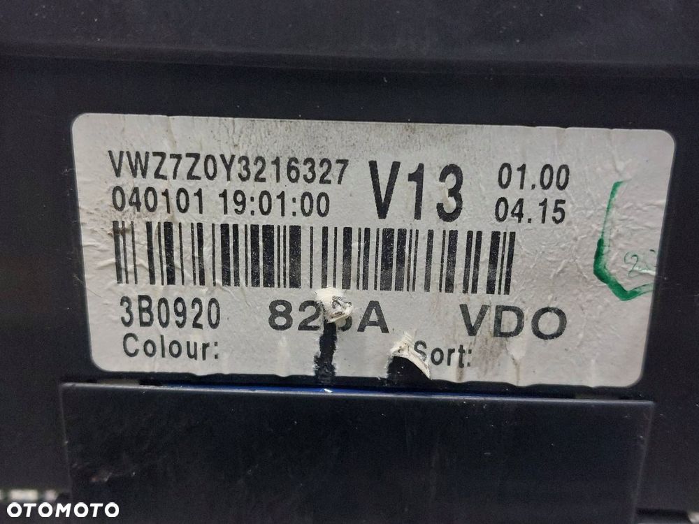 ZESTAW STARTOWY VOLKSWAGEN PASSAT B5 1.9 TDI 038906019DS 3B0920825A - 7
