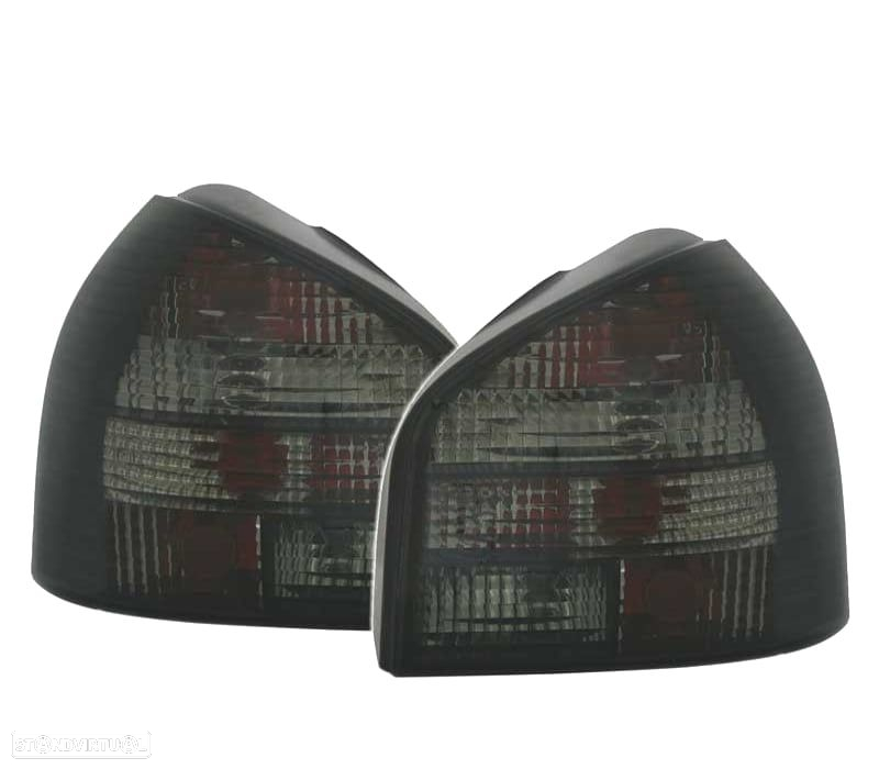 FAROLINS TRASEIROS AUDI A3 8L 96-00 FUMADOS - 6