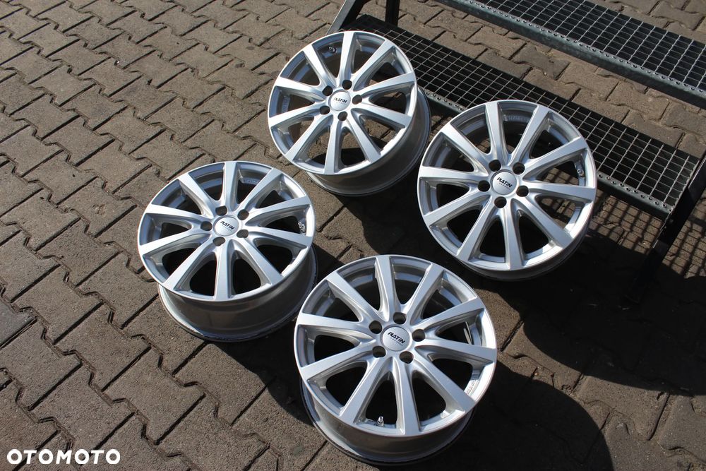 Platin 16cali 5x100 Et38 7J VW SKODA AUDI SEAT Ładne - 6