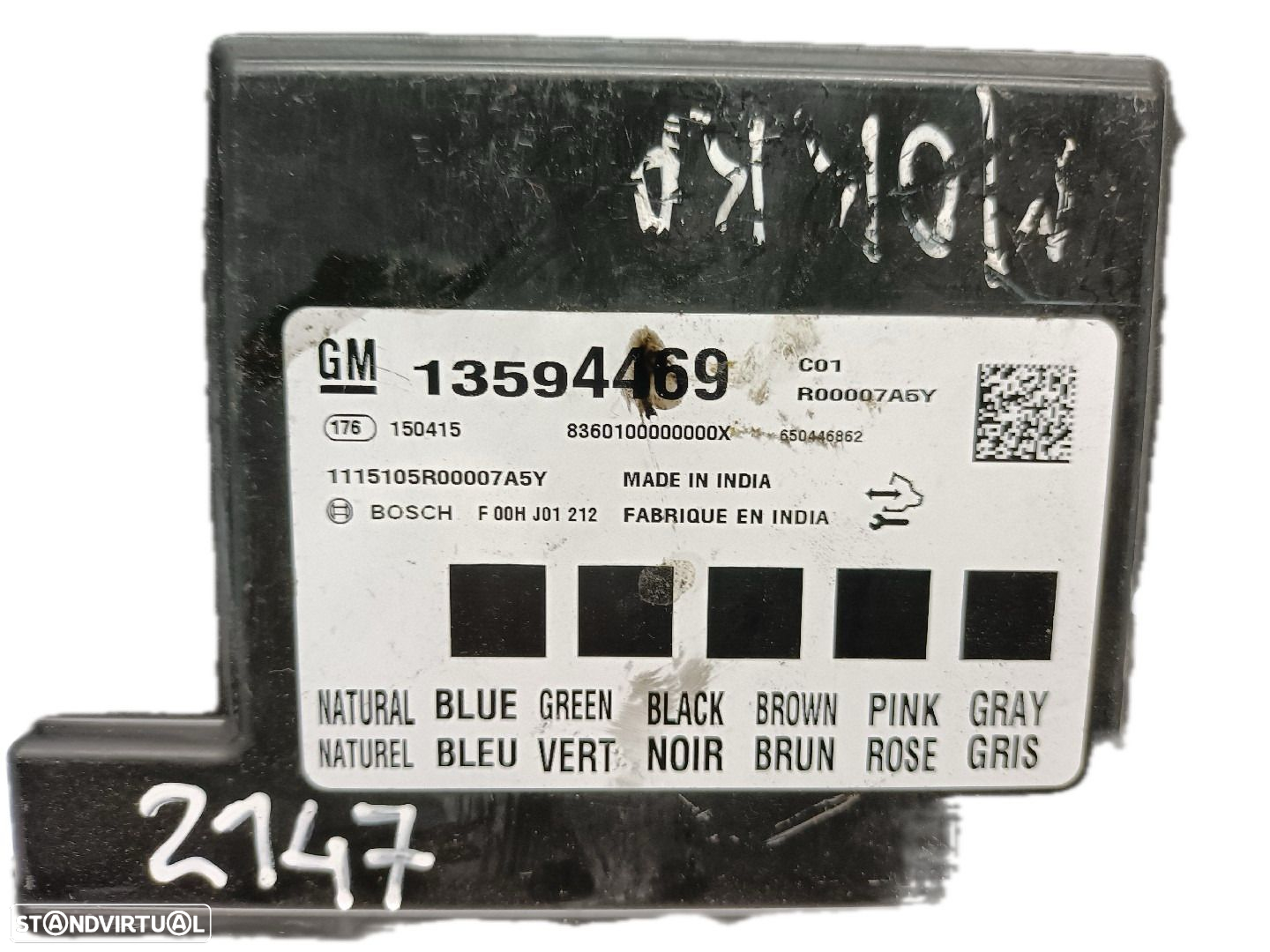 Módulo Eletrónico Opel Mokka / Mokka X (J13) - 2