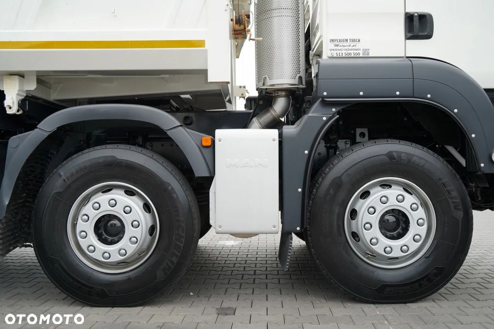 MAN TGS 35.440 / 8X4 / WYWROTKA 2 STR. / HYDROBURTA / BORDMATIC / ZABUDOWA MEILLER KIPPER - 26