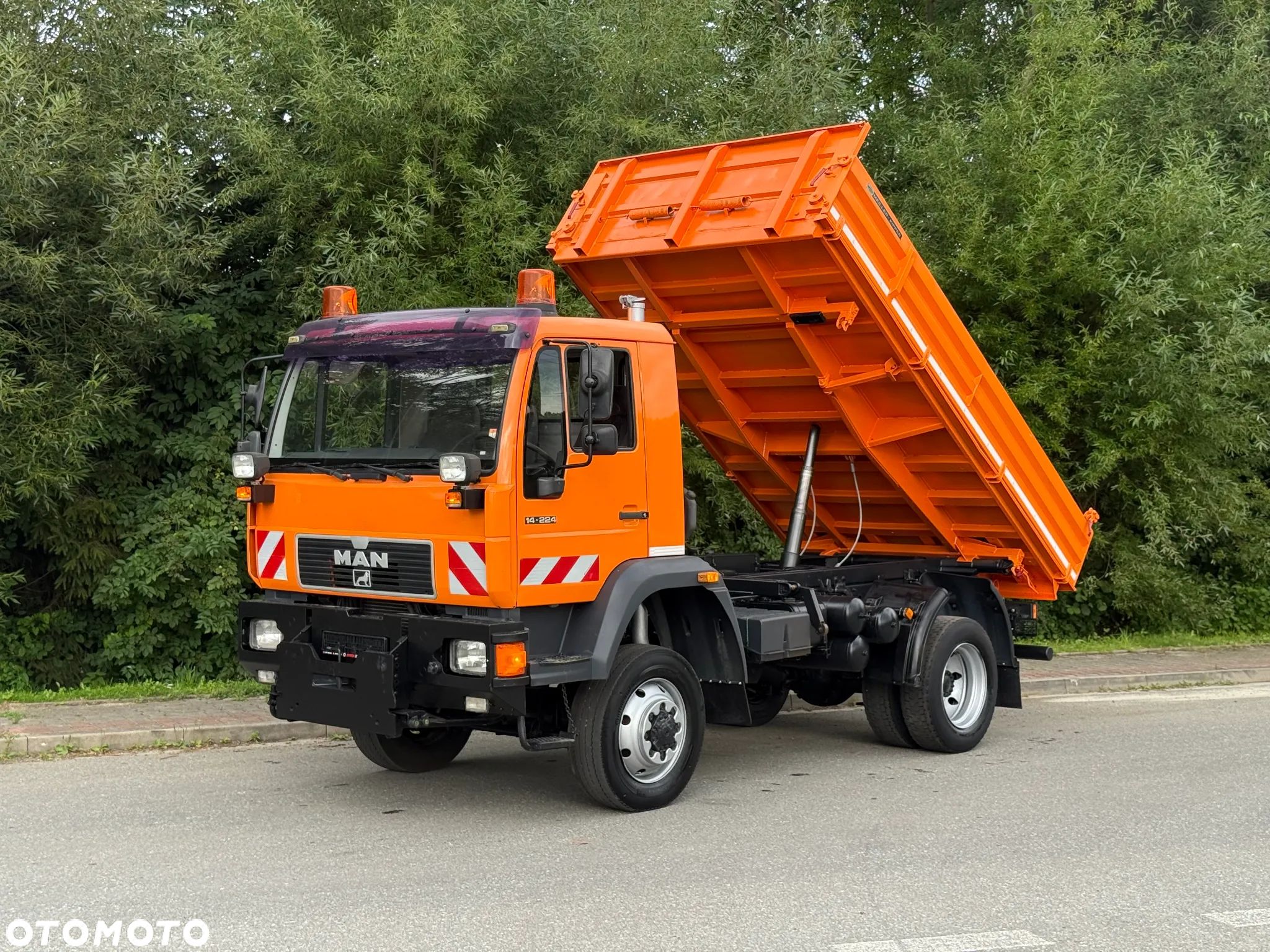 MAN * MAN 14-220 * Kiper Wywrotka Meiller * 4x4 * Zimowe Utrzymanie * Unimog * - 1