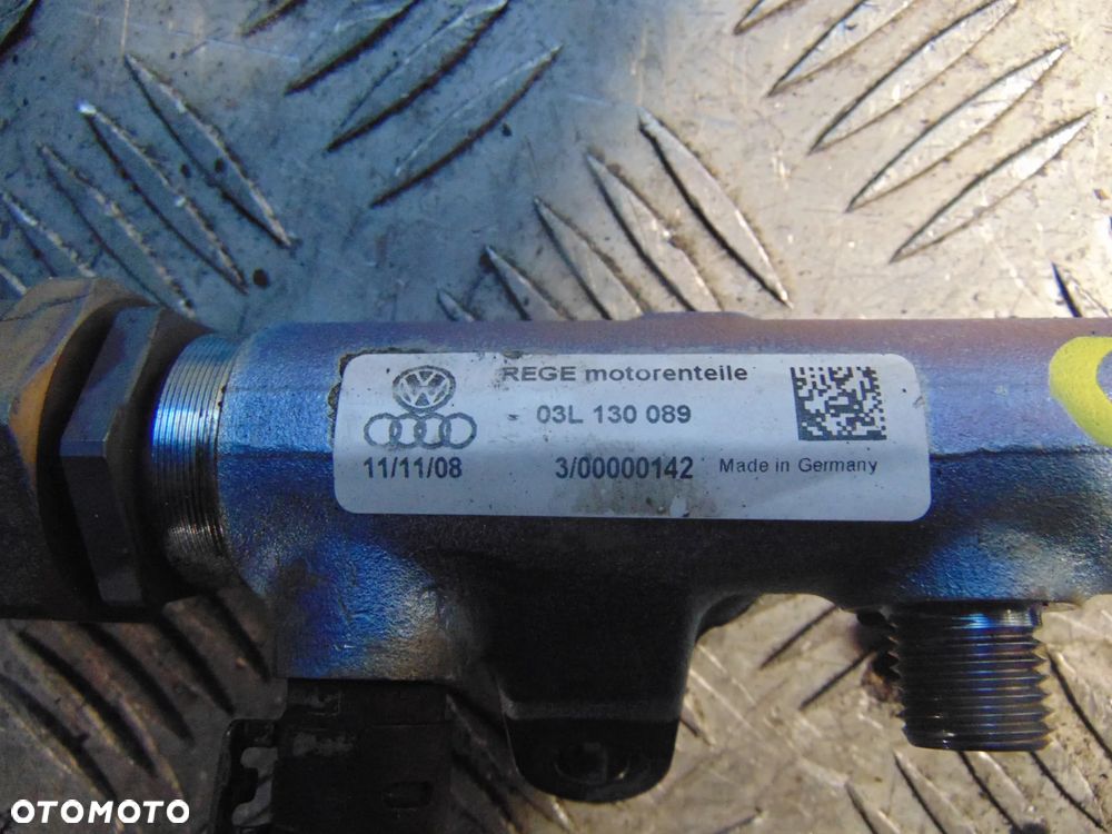 Listwa wtryskowa Golf 6 2,0 TDI 03L130089 - 2
