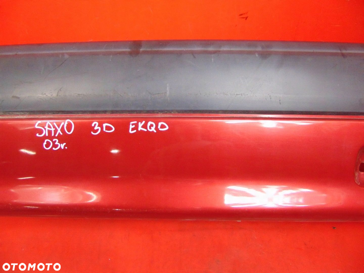 CITROEN SAXO ZDERZAK TYŁ TYLNY EKQD - 3