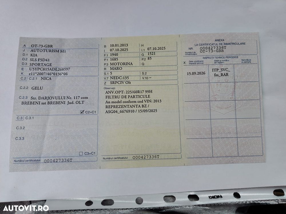 Kia Sportage 1.7 DSL MT 4x2 CLASSIC - 15