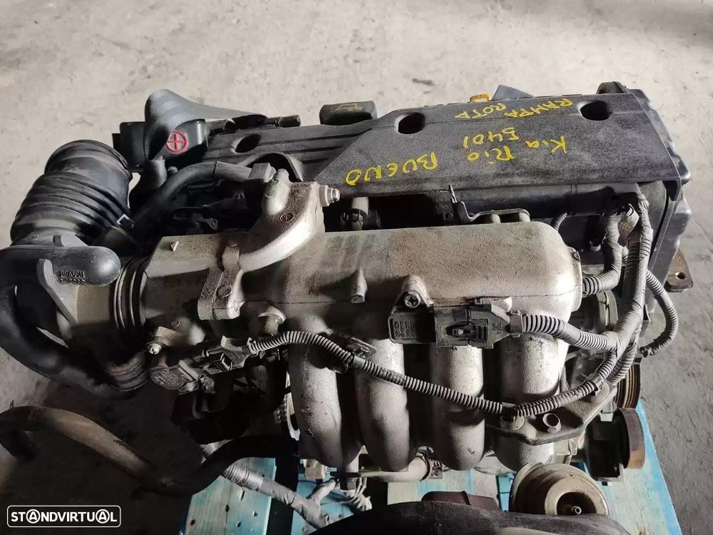 MOTOR COMPLETO KIA RIO II 2010 -G4EE - 3