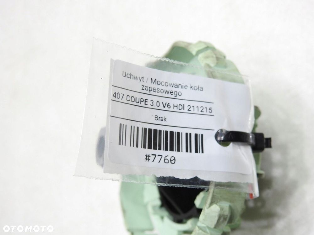 ŚRUBA KOŁA ZAPASOWEGO DOJAZDOWEGO PEUGEOT 407 - 5