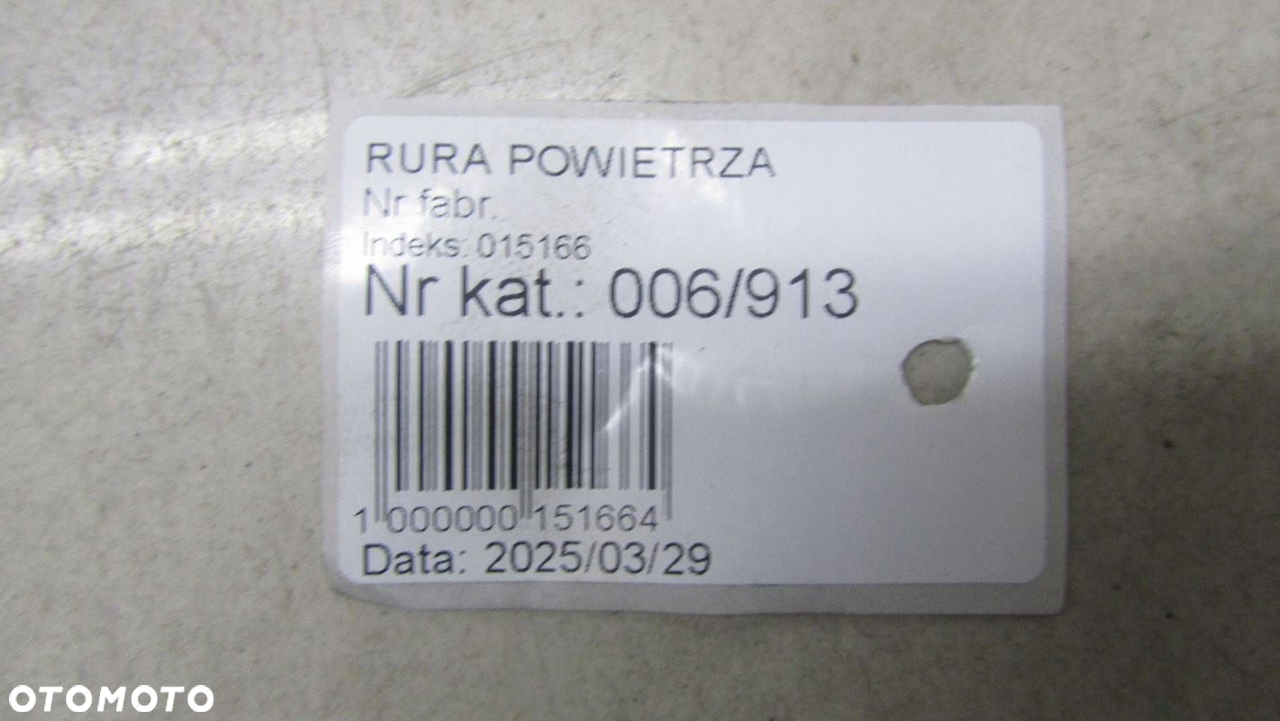 VOLVO XC60 2.4 RURA PRZEWÓD INTERCOOLERA 31273504 08-13 - 5