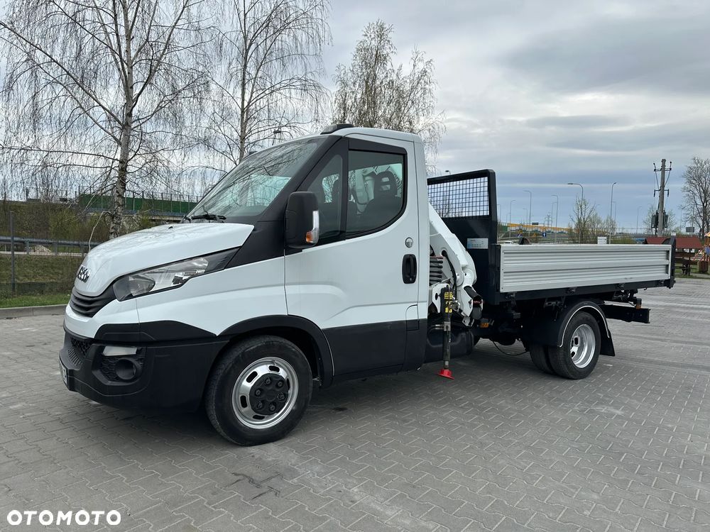 Iveco Daily 35C14 Wywrotka 3x do 3.5 tony+ HDS BONFIGLIOLI P.3500L - 12