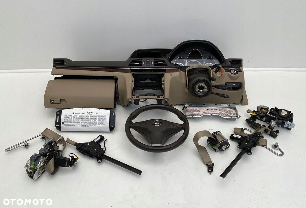 MERCEDES E KLASA W207 DESKA KONSOLA AIRBAG PASY - 1