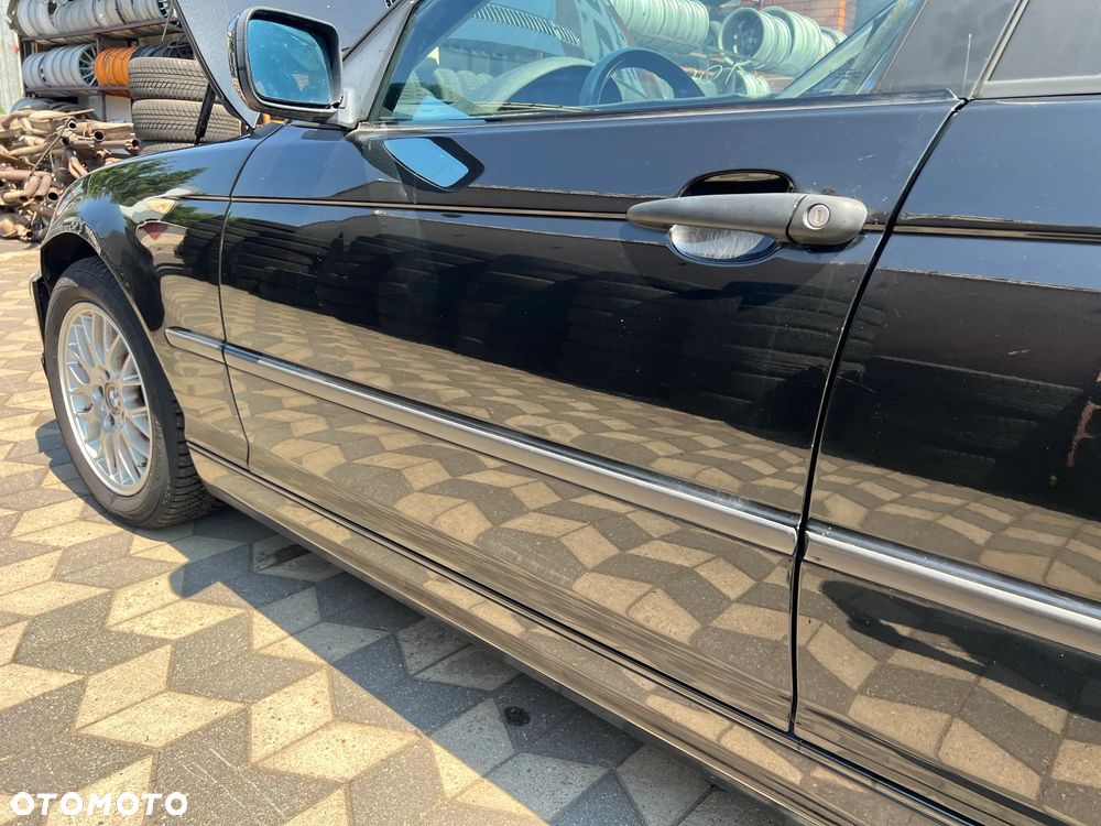 BMW E46 DRZWI PRAWY PRZÓD  BLACK SAPPHIRE - 3