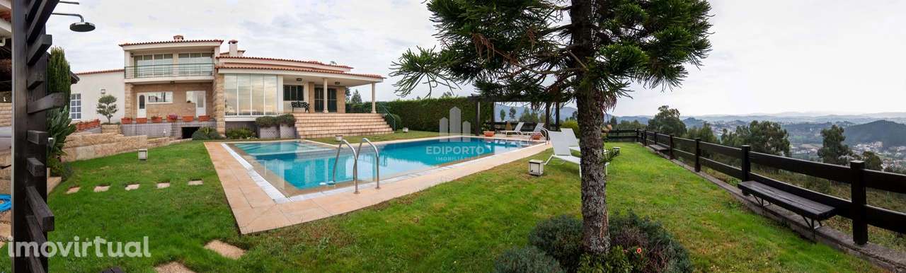 Moradia T6 com Piscina e salão de jogos, terreno 4000m2+ casa de apoio - Grande imagem: 2/60