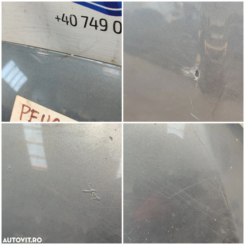 CAPOTA MOTOR PEUGEOT 3008 (T84) CROSSOVER 5 UȘI 2008 2009 2010 2011 2012 2013 2014 2015 2016 / COD OEM 7901Q8 - 8