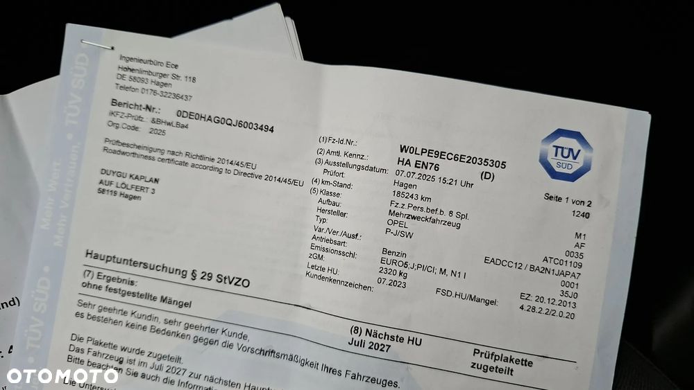 Opel Zafira 1.4 T Cosmo EcoFLEX S&S - 35