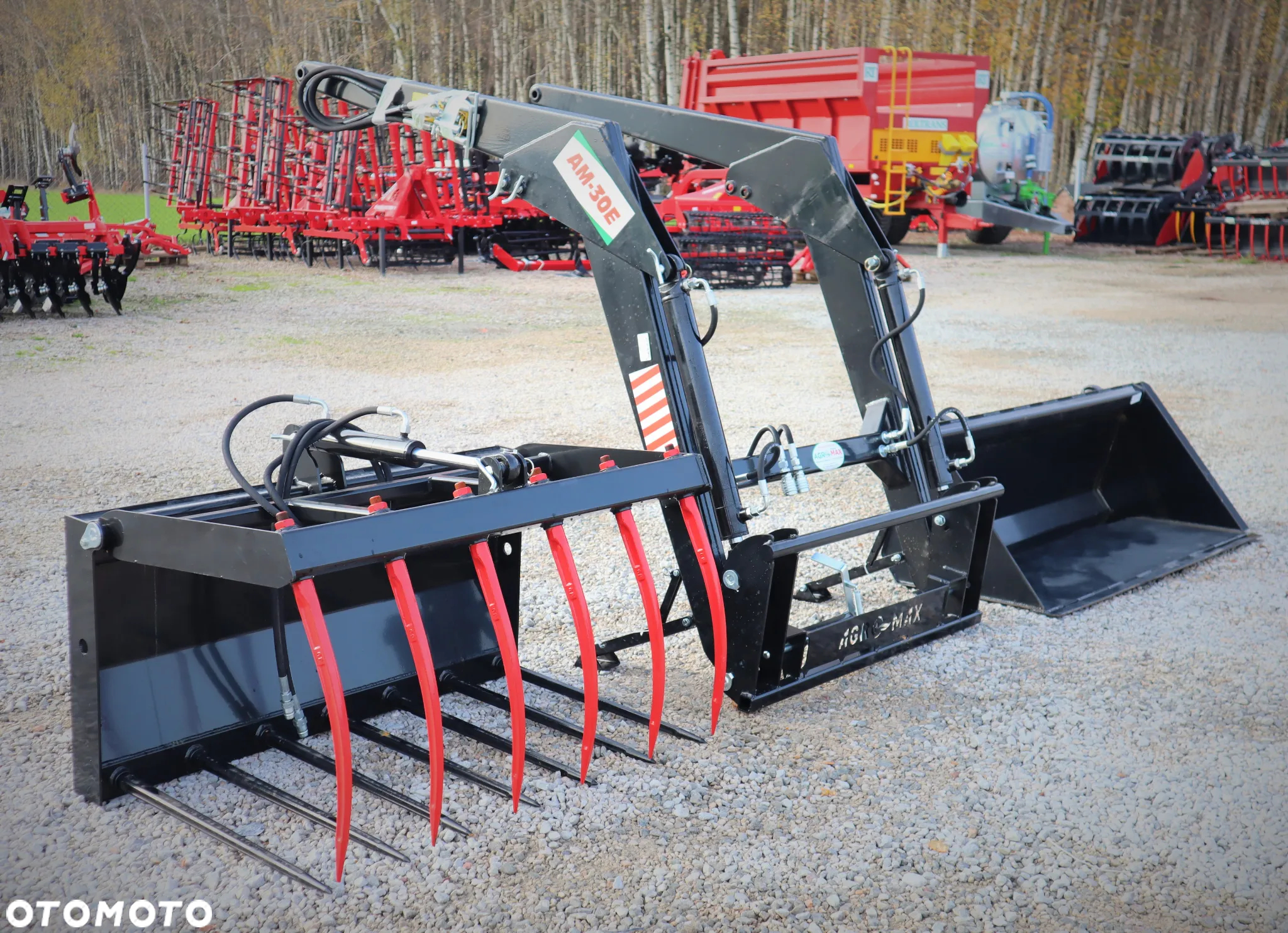 Ładowacz czołowy TUR do ursusa massey ferguson zetora AM30E z Agro-Max - 19