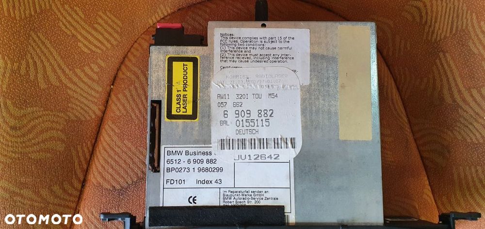 bmw e46 radio business cd - 2