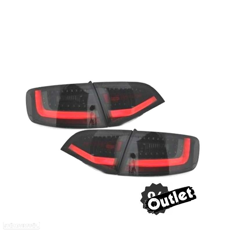 R012405C2 FAROLINS AUDI A4 B8 AVANT LEDS DINAMICO PRETOS 08-11 CARDNA TUBELIGHT - 10