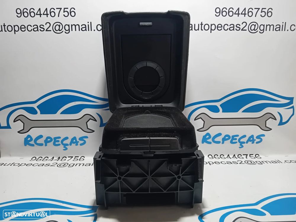 Apoio de braço consola central  em pele Original VW VOLKSWAGEN TOUAREG 7L - 3