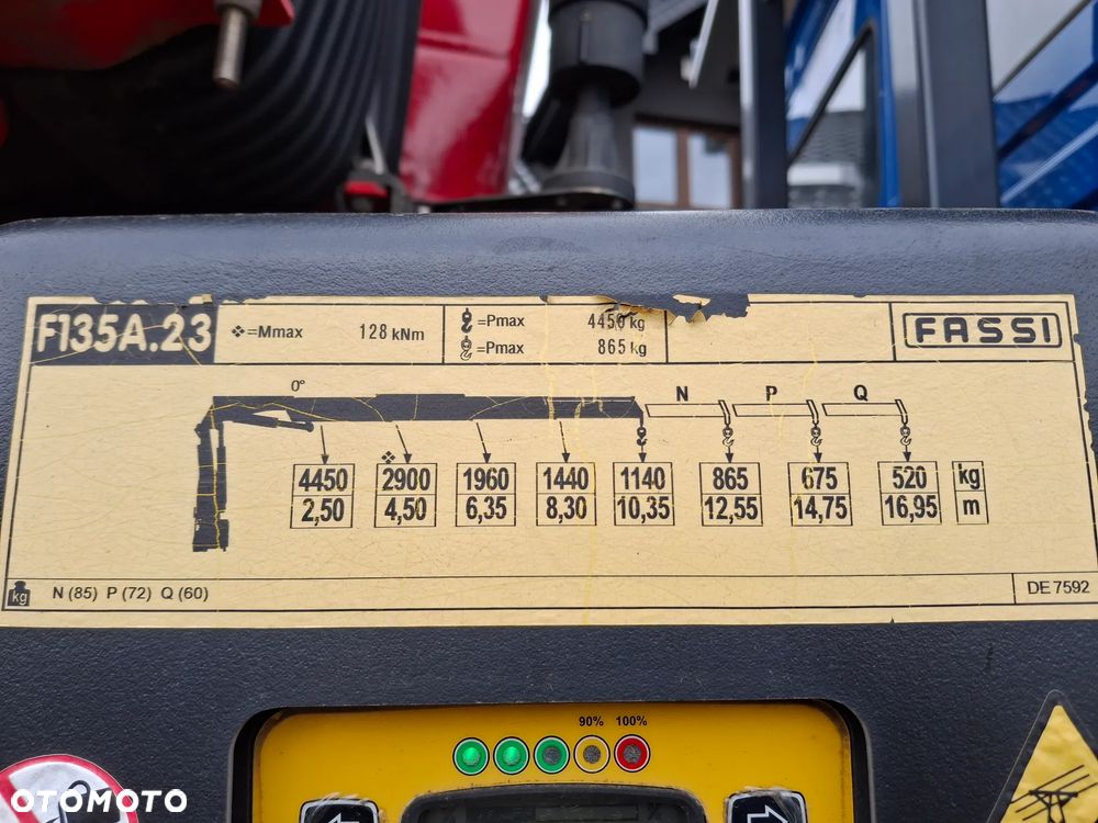 Mercedes-Benz Axor 1933 HDS FASSI F135 17 Metrów Wysięgu Żuraw Skrzynia Siodło Zawieszenie Resor 2010r Przyczepa Łączna Długość Ładunku 11 Metrów Transport Ładunków Dłużycowych Do Zbrojenia Do Budowlanki - 29